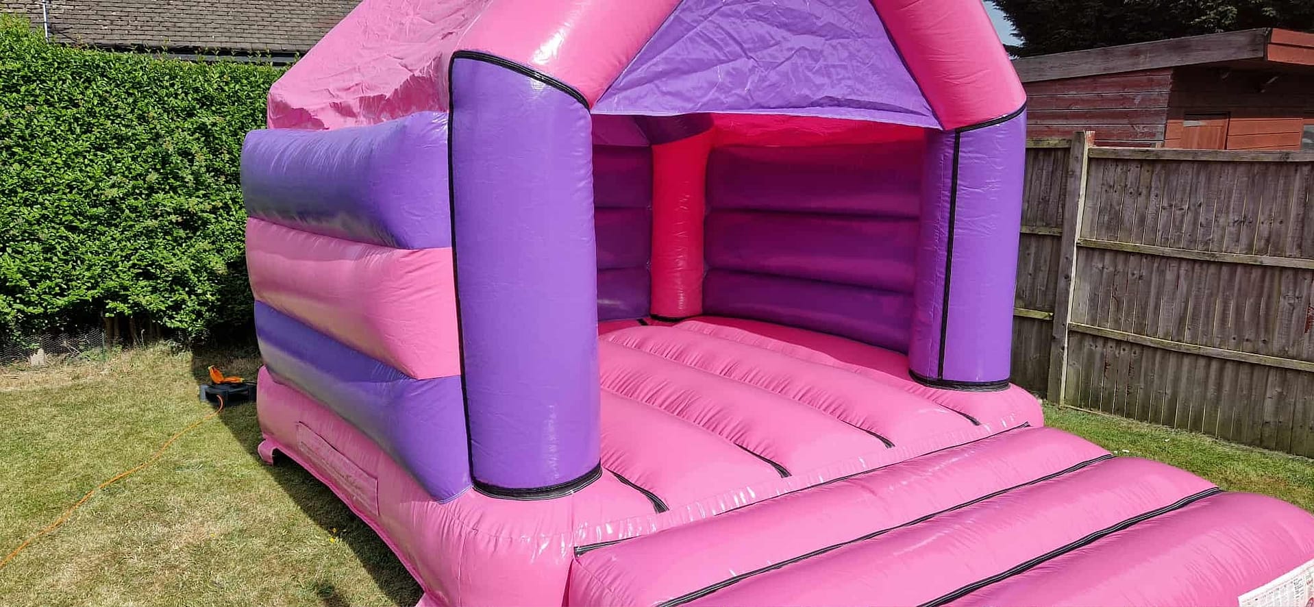 Pink & Purple Bouncy Castle - Image 2