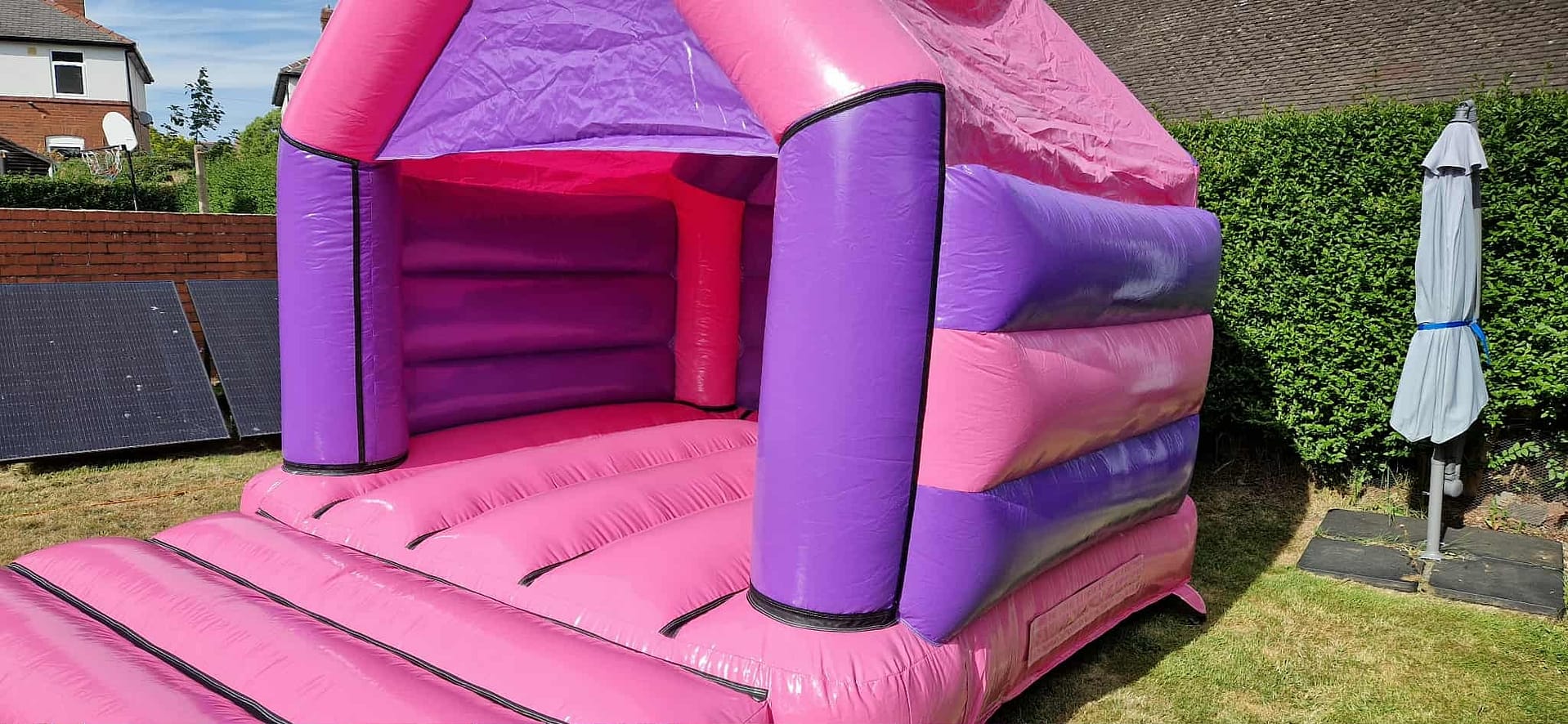 Pink & Purple Bouncy Castle - Image 3