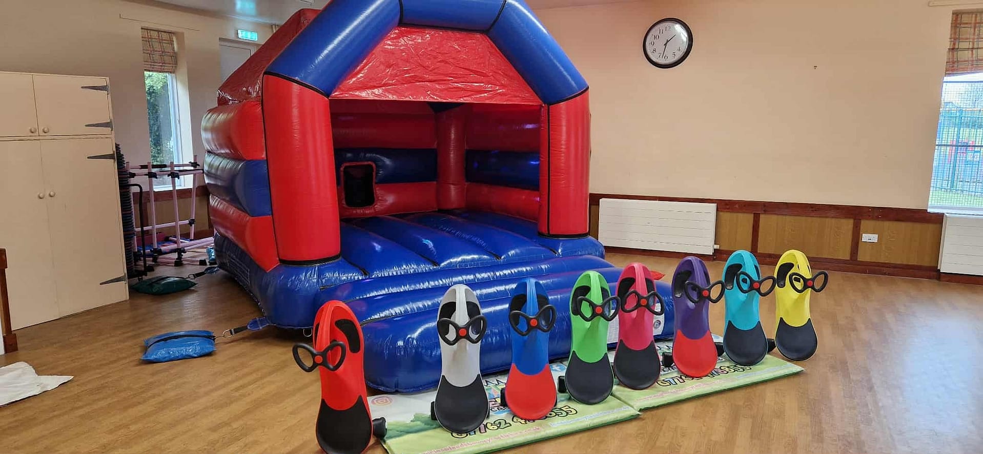 Blue & Red Bouncy Castle - Image 2